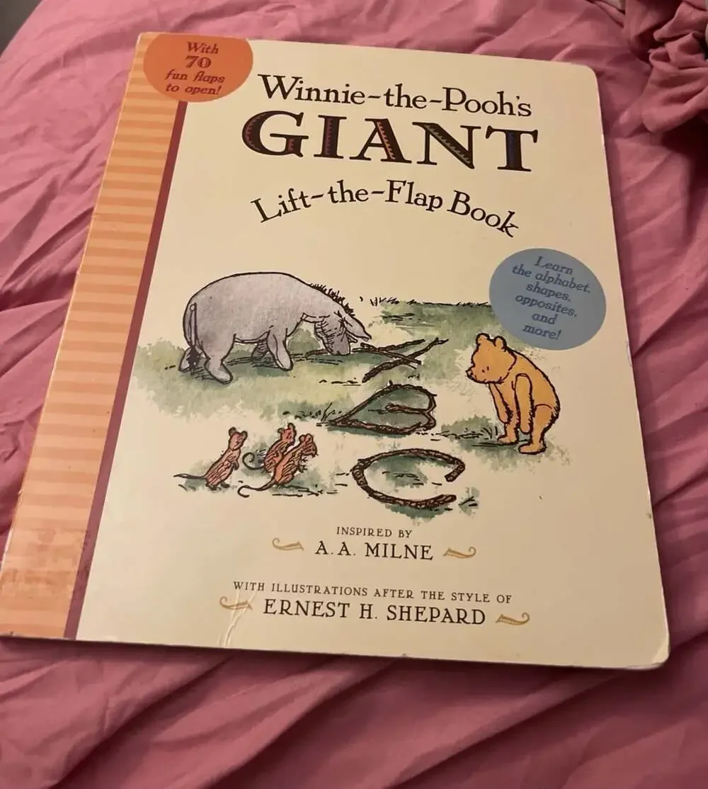 Winnie the Pooh's Giant Lift the-Flap - Board book By Milne, A. A. - GOOD